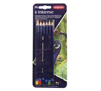 Derwent Inktense Permanent Watercolour Pencils, Set of 6, Professional Quality, 0700927