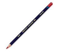 Derwent Inktense Permanent Watercolour Single Pencil, Hot Red (0410), 4mm Premium Core Strength, Water-Soluble, Ideal for Drawing, Colouring & Painting on Paper & Fabric, Professional Quality (2301860)