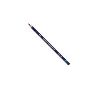 Derwent Inktense Permanent Watercolour Single Pencil, Iron Green (1310), 4mm Premium Core Strength, Water-Soluble, Ideal for Drawing, Colouring & Painting on Paper & Fabric, Professional Quality (2301879)