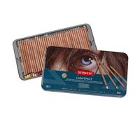Derwent Lightfast Colour Pencils Tin Set 36, Assorted - Professional, Oil Based