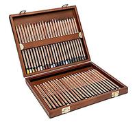Derwent Lightfast Pencils Set Of 48 In Wooden Gift Box, 4mm Round Core, Premium Core Strength, Creamy Texture, Ideal For Fine Art Drawing & Colouring, Professional Quality, 2302723