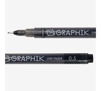 Derwent : Line Maker Pen : Black : 0.5mm