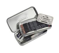 Derwent Line & Wash Sketching Set, Includes 6 Graphite Drawing Pencils, 2 Watersoluble Pencils & Accessories, Professional Quality, 2302162