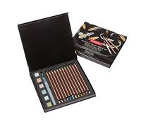 Derwent Metallic Mixed Media Set, Multicolour, One Size (2305948)