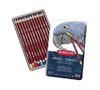 Derwent Pastel Pencils, Drawing & Writing, Set Of 12, Ideal For Blending & Colouring, Professional Quality, 32991