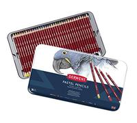 Derwent Pastel Pencils, Soft Pastel Drawing Pencils, Tin Of 36, Easy Blending & Control, For Detailed Pastel Artwork