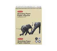 Derwent Sketch Pad A5 Portrait, Drawing & Writing, 30 Sheets, Acid-Free Paper, Wirebound Spine, Professional Quality, 2300140