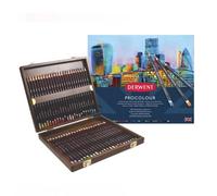 Derwent Procolour Pencils Set Of 72 In Tin, 4mm Round Core, Premium Core Strength, Smooth Texture, Ideal For Fine Art Drawing & Colouring, Professional Quality, 2302508