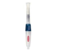 Derwent Push Button Waterbrush 10mm Large Chisel Tip, Premium watercolour brush for use with watercolour pencils, paints and blocks, leak proof, professional quality, 2305824