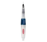 Derwent Push Button Waterbrush 3mm Medium Tip, Premium watercolour brush for use with watercolour pencils, paints and blocks, leak proof, professional quality, 2305823