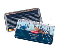 Derwent Set of 36 Watercolour Pencils With Hexagonal Barrel, Professional Quality, For Adults, Students, Amateurs & Professionals, Ideal For Painting and Drawing