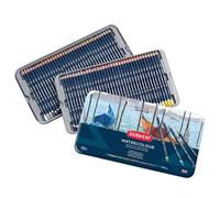 Derwent Set of 72 Watercolour Pencils With Hexagonal Barrel, Professional Quality, For Adults, Students, Amateurs & Professionals, Ideal For Painting and Drawing