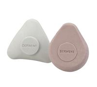 Derwent Shaped Art Eraser, Set Of 2, Multi-Colour, Professional Quality, 2301964