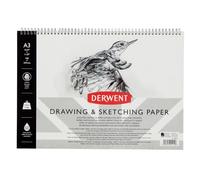 Derwent Sketch Pad, A3 Landscape, Drawing & Writing, 30 Sheets, Acid-Free Paper, Wirebound Spine, Professional Quality, 2300141