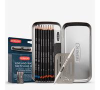 Derwent Metallic Box Set Painting Kit Multicolor