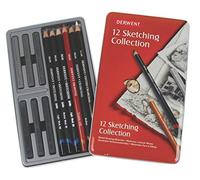 Derwent Sketching Pencils and Blocks with Accessories, Set of 12, Professional Quality, 34305