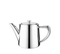 Café Olé Derwent Teapot, 24oz / 680ml, Serves 3, Stainless Steel, Modern Teapot Design with Mirror Finish, Perfect Pour Spout