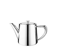 Café Olé Derwent Teapot, 18oz / 510ml, Serves 2, Stainless Steel, Modern Teapot Design with Mirror Finish, Perfect Pour Spout