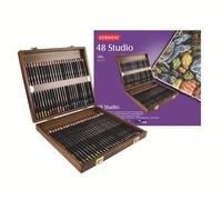 Derwent Studio Pencils 48 Colour Wooden Box