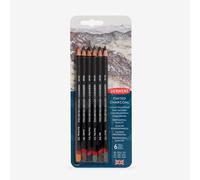 Derwent : Tinted Charcoal Pencil : Set of 6