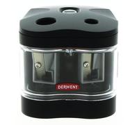 Derwent Twin Hole Sharpener, Battery Operated , Professional Quality, 2302332