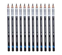 Derwent Water-soluble Fine Art Graphite Sketching Pencils (Pack of 12) (8B)