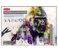 Derwent Watercolour Pad 300 gsm / 140lb - A2 (Ideal for Inktense & Artbar)