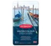 Derwent Metallic Box Watercolour Pencil 12 Units Multicolor
