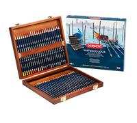 Derwent Watercolour Pencils, Painting & Drawing, Set Of 48 In Wooden Gift Box, Ideal For Blending & Layering, Professional Quality, 0700758
