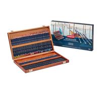 Derwent Watercolour Pencils, Painting & Drawing, Set Of 72 In Wooden Gift Box, Ideal For Blending & Layering, Professional Quality, 32891