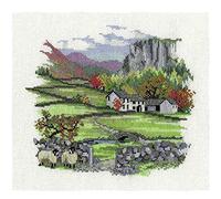 Derwentwater Countryside Series Cragside Farm Counted Cross Stitch Kit