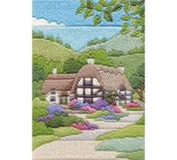 Derwentwater Designs Cottages Summer Long Stitch Kit