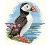 Derwentwater Designs Counted Cross Stitch: Puffin