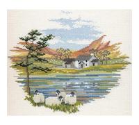 Derwentwater Designs Lakeside Farm Cross Stitch Kit