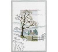 Derwentwater Designs Misty Mornings : Winter Tree - Counted Cross stitch Kit by Bothy Threads