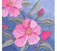 Derwentwater Designs Silken Long Stitch: Camelias