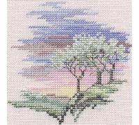 Derwentwater Minuets - Frosty Trees Cross Stitch Kit