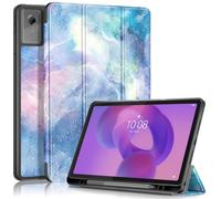 Derwere Case for Lenovo Idea Tab Plus with Stylus Holder Silicone Shockproof Cover for Lenovo Idea Tab Plus 12.1 Inch TB361FU,SCY