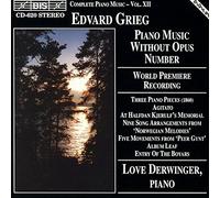 Derwinger, Love - Piano Music Without Opus Number