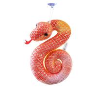 Derwrtup 2025 Snake Year Mascot, Chinese Snake Mascot Plush - Year of the Snake Mascot Plush Pendant Doll, Chinese New Year Snake Decoration, Happy