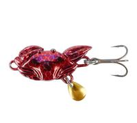 Derwrtup Bass Fishing Bait, Metal Fishing Bait, Sequin Bait, Sinking Spinner Jig, Crab Shape Swimbaits, Fishing Accessory Tools, Spinner Bait for Freshwater Saltwater