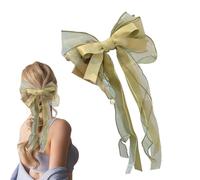 Derwrtup Big Bow Hair Clip for Girls,Ribbon Hair Clip Large - Vintage Bows Clip for Birthday Parties, Parties, Exhibitions