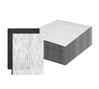 Derwrtup Car Sound Dampening Mat | Car Heat Deadening Insulation Mat,Adhesive Muffler for Engine Exhaust System Vehicle Automotive SUV Sedans Door Floor Trunk Wall Firewall