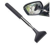 Derwrtup Car Window Squeegee - Telescopic Rods for Portable Hand-Held Window Scratches | Scraper for Car Mirror and Puller - For Car Vehicles Rear View Mirror