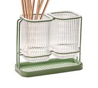 Derwrtup Chopsticks Holder, Cutlery Silver Cutlery Container Utensils Forks Spoons Chopsticks - For Worktop Farmhouse Household Cooking Sink Cabinets Desk