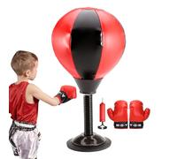 Derwrtup Desk Punch Bag for Adults - Suction Cup Inflatable Boxing Ball, Punch Bag for Boxing - For Children Teenagers Adults Students Home Programmer Writer Study Home Living Room