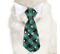 Derwrtup Dog Collar, Cotton, Stylish, Retro, Cute Clothing, Dog Collar with Bow, for Walks, Weddings, Valentine's Day, Parties, Outdoor Activities and Formal Pets