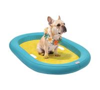 Derwrtup Dog Island - Soft Swimming Aid for Pets on Hot Days | Lightweight Puppy Swimming Mat for Outdoor Water Fun on River Lake and Garden