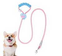 Derwrtup Dog Rope,Dog Rope - Sausage Mouth Design No-Pull Chew-Proof Harness For Training And Sports Hiking Biking Travel And Outdoor Activities