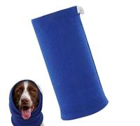 Derwrtup Ear Covers For Dogs - Dog Neck And Ears Warmer - Washable Dog Comforting Headgear, Stretchy Dog Neck And Ears Warmer For Grooming Bathing